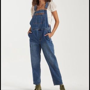 Billabong Basic Beach Jean Overalls New Size 27